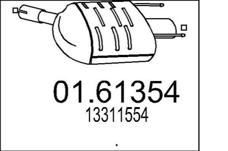 Умик коек. ИНСИГНА 1.8 MTS 01.61354