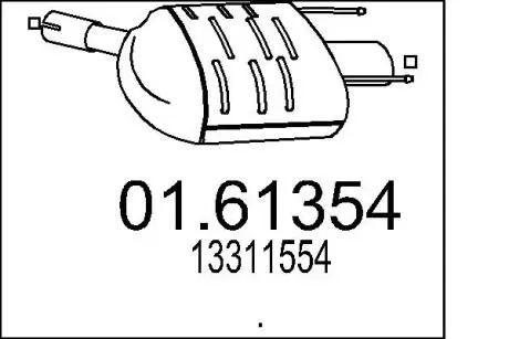 Умик коек. ИНСИГНА 1.8 MTS 01.61354