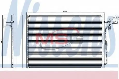 Конденсатор, кондиционер NISSENS 940045