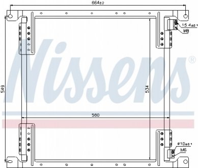 Конденсатор, кондиционер NISSENS 940242