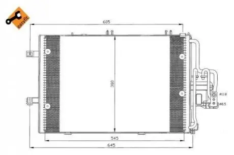 Конденсатор, Кондиціонер NRF 35412