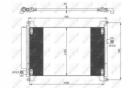 Конденсатор, кондиционер NRF 35941