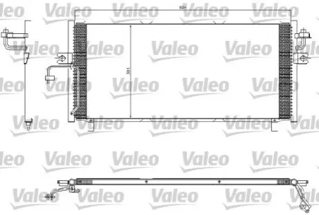 Конденсатор, кондиционер Valeo 817603 (фото 1)
