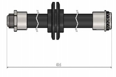 Шланг тормозной передний CAVO C901 077A