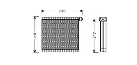 Испаритель, кондиционер AVA COOLING MZV217