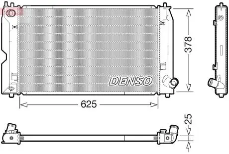 Ч?ODNICA ДВИГАТЕЛЯ LEXUS DENSO DRM50119
