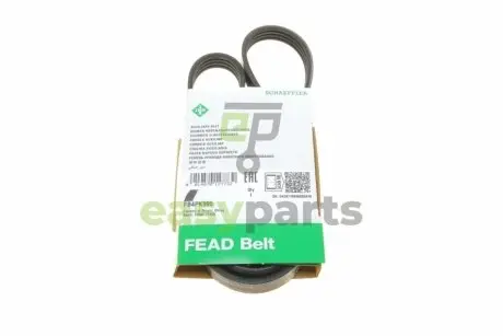 Ремінь генератора Renault Kangoo 1.4i 97- (4PK995) INA FB4PK995