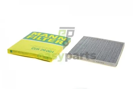Фільтр салону вугільний MANN CUK29001