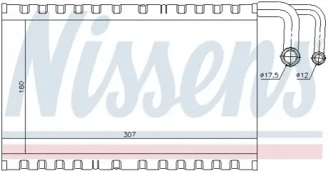 Випарник, Кондиціонер NISSENS 92235
