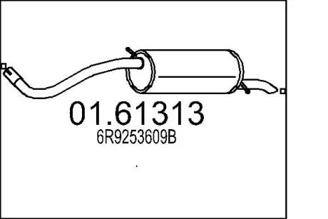 Умик коек. ФАБИЯ 1.2I MTS 01.61313