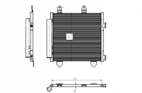 Конденсатор, кондиционер NRF 350445