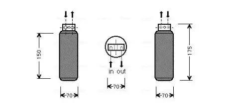 Осушувач,кондиціонер AVA COOLING OLD291