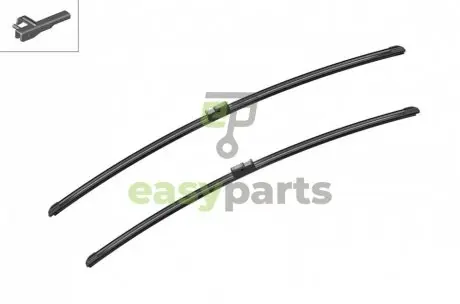 Щітки склоочисника Flat 800/750mm Citroen C4 04- BOSCH 3 397 007 316