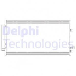 Конденсер кондиціонера Delphi CF20382 (фото 1)