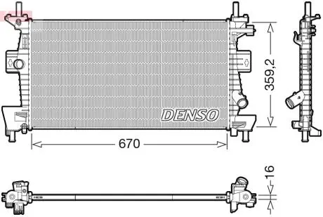 Ч?ОДНИКА ДВИГАТЕЛЯ FORD DENSO DRM10114