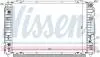 Радіатор охолоджування NISSENS 62004 (фото 6)