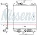 Ч?ODNICA ДВИГАТЕЛЯ OPEL NISSENS 630787 (фото 1)