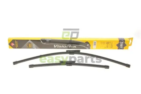 Щітки склоочисника (650/400mm) Citroen C3 II/Renault Laguna III 07- (безкаркасна) SWF 119420 (фото 1)