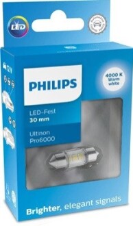 Автолампа світлодіодна PHILIPS 11860WU60X1