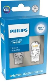 Автолампа світлодіодна PHILIPS 11065CU60X2