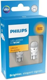 Автолампа світлодіодна PHILIPS 11961AU60X2