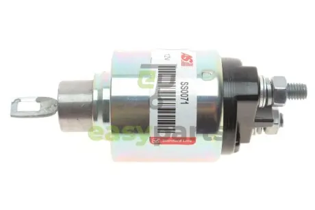 Реле стартера втягуюче (12V) Fiat Doblo 1.6 D/1.9 JTD 01- AS-PL SS0071 (фото 1)