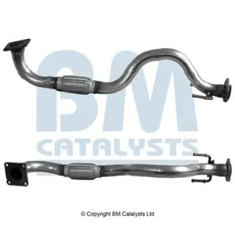 Труба вихлопного газу BM CATALYSTS BM70455