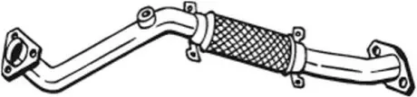 Труба выхлопного газа BOSAL 803-007