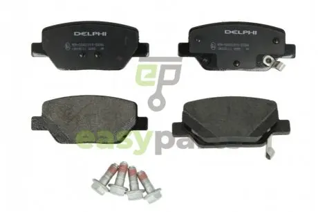 Гальмiвнi колодки дисковi Delphi LP3290