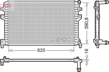 Ч?ODNICA ДВИГАТЕЛЯ VAG DENSO DRM02018