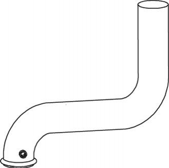 Труба выхлопного газа Dinex 68519 (фото 1)