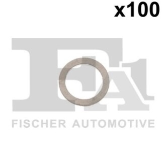 К-кт шайб (100шт) Audi A4 2.0 Tdi 05-12/Seat Ibiza 1.6 Tdi 09-15/VW Passat 2.0 Tdi 08-15 Fischer Automotive One (FA1) 310.980.100 (фото 1)