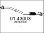 Труба выхлопного газа MTS 01.43003 (фото 1)