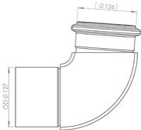 Труба выхлопного газа Dinex 81683