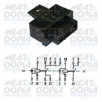 Реле, топливный насос MEAT&DORIA 73240107