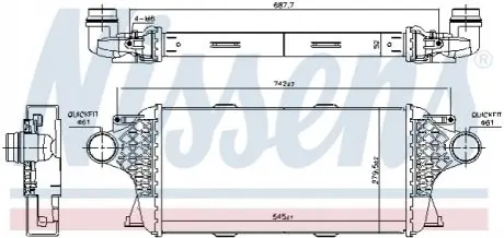 ИНТЕРКУЛЕР MERCEDES NISSENS 961458