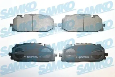 Колодки Хэм. AU / VW.. SAMKO 5SP2102