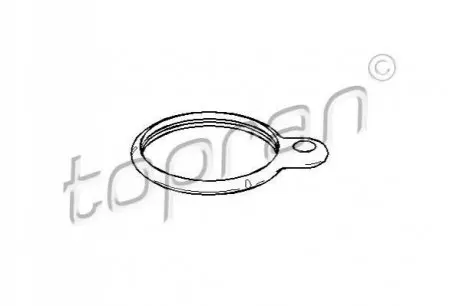 Прокладка, термостат TOPRAN / HANS PRIES 400 691