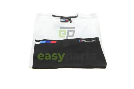 Футболка чоловіча M Motorsport (M) (біла) BMW 80142461097
