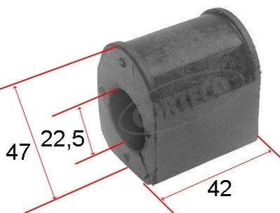 Опора, стабілізатор CORTECO 21652447