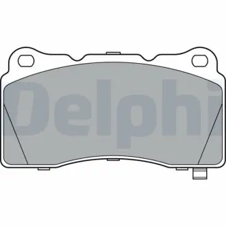 TESLA гальмівні колодки передн.Tesla S 12-,Cadillac,Ford (з ма Brembo) Delphi LP3362