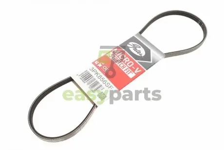 Ремінь генератора Fiat Doblo 1.4 10- Gates 3PK856SF