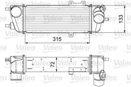 ИНТЕРКУЛЕР HYUNDAI Valeo 818361