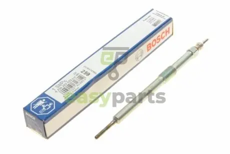 Свічка розжарювання Mazda 3/323 F VI/323 PV/323 SV/323 S VI/5/6/626 V/MPV II/Premacy 2.0D 96-10 BOSCH 0250213011