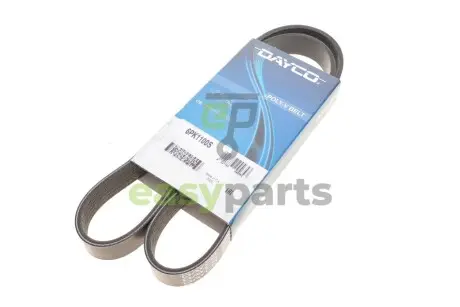 Ремінь генератора Citroen Jumper/Peugeot Boxer 2.0 94-/VW Caddy 1.4 04- (6PK1100) DAYCO 6PK1100S