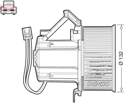 Дмучава А4 В8... DENSO DEA02008
