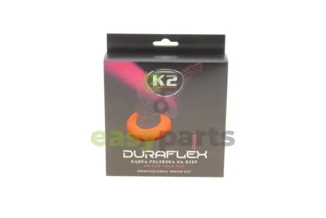 Губка автомобільна для нанесення воску і поліровки Duraflex Velcro Foam Pad Cuttung (150x25mm) K2 L612