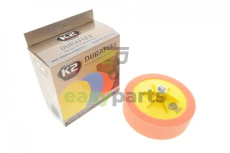 Губка автомобільна для нанесення воску і поліровки Duraflex Foam Pad (150x50cm) K2 L642