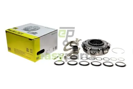 Комплект зчеплення VW Golf VII/VIII/Passat B8/Touran (5T1) 1.5TSI 17-, DSG7-0AM/0CW (DQ200) LuK 602 0025 00