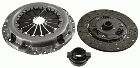 Фото 1 - комплект сцепления SACHS 3400 700 387 Комплект сцепления SACHS 3400 700 387 (фото 1)